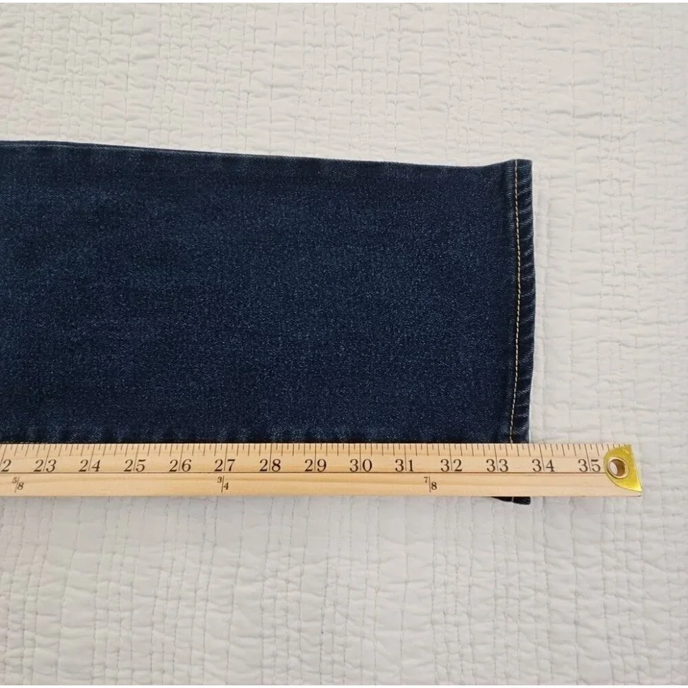 True Religion Ricky Jeans Men's 34 x 34 Relaxed Straight Blue Denim NWT Flap Pkt